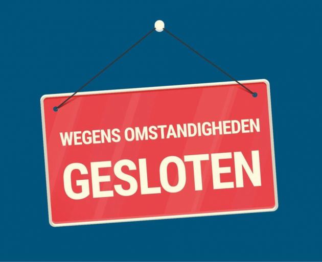 maandag 15 juni gesloten